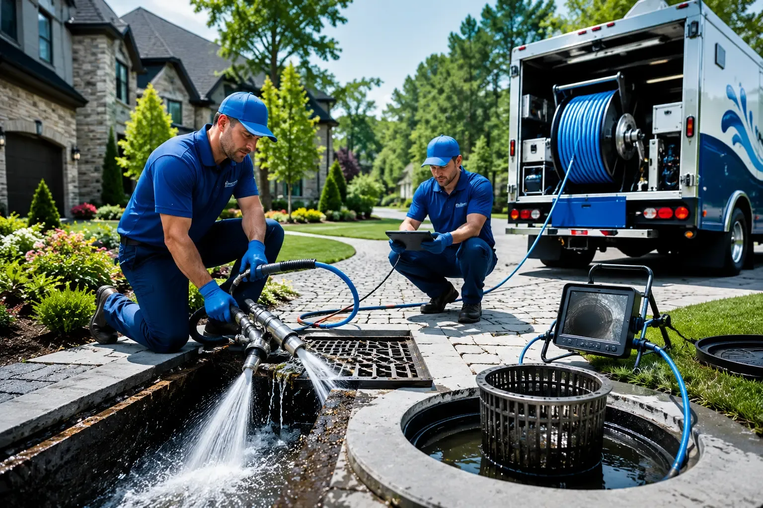 Local outdoor drain cleaning professionals in Gladstone, NJ